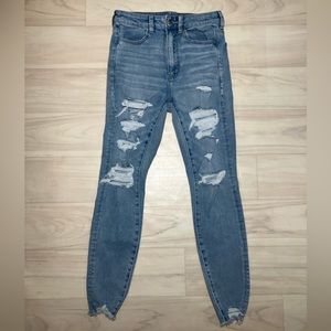 American Eagle 360 NE(X)T Level Highest Waist Jegging Size 6